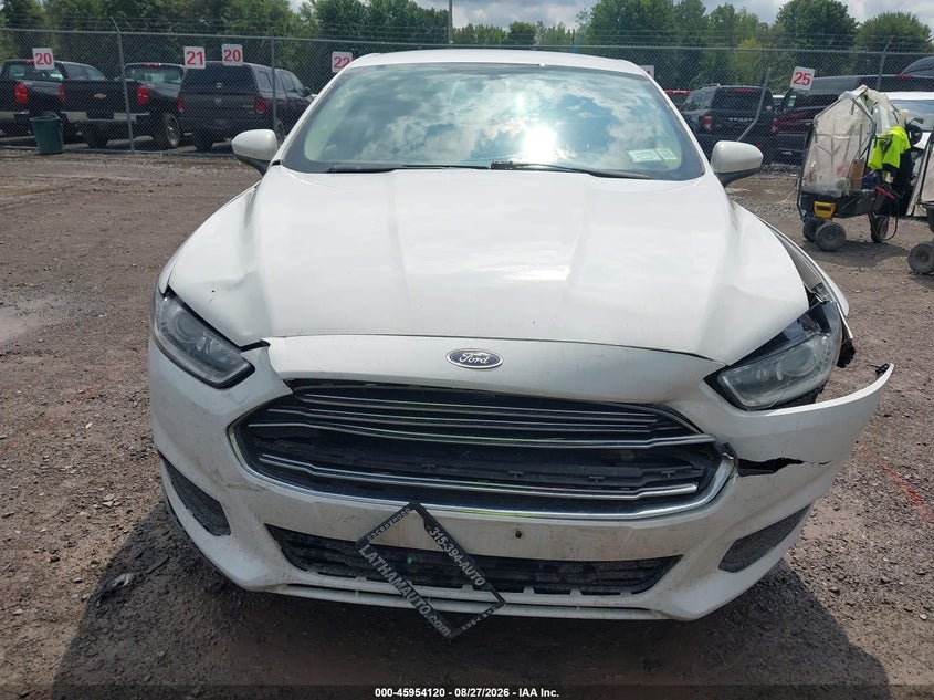 2016 FORD FUSION SEDAN 2.5L I-4 DOHC, VVT, REGULAR , 175HP