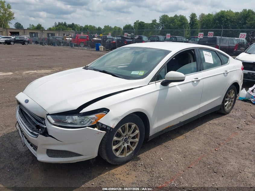 2016 FORD FUSION SEDAN 2.5L I-4 DOHC, VVT, REGULAR , 175HP