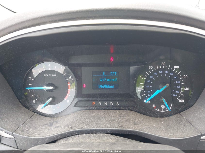2016 FORD FUSION SEDAN 2.5L I-4 DOHC, VVT, REGULAR , 175HP