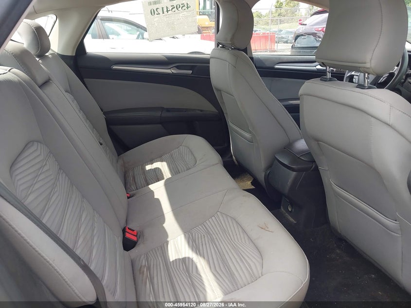 2016 FORD FUSION SEDAN 2.5L I-4 DOHC, VVT, REGULAR , 175HP