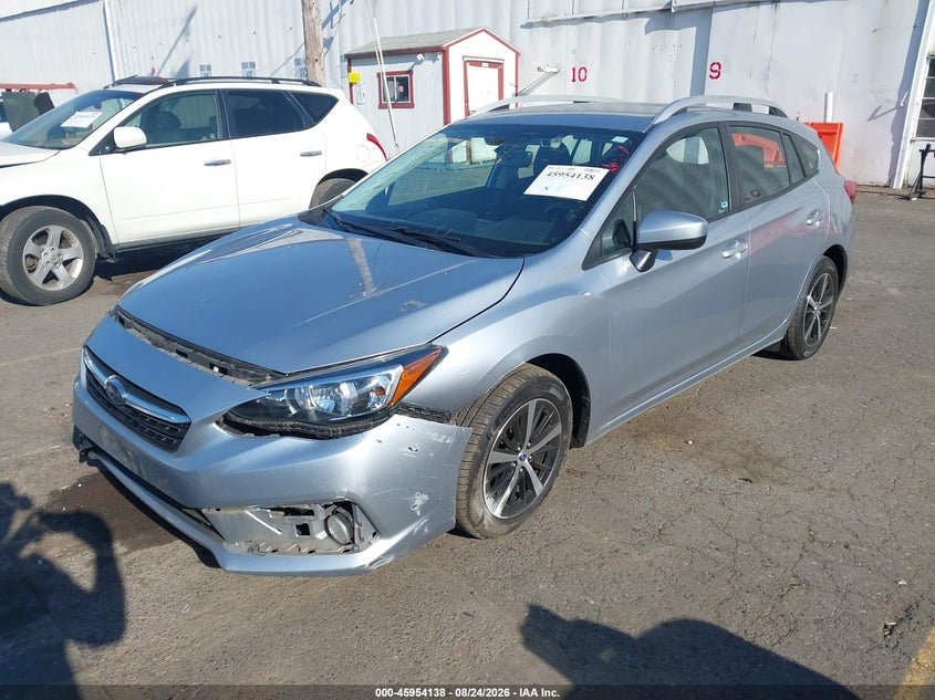 2020 Subaru Impreza, Right Rear, IAAI, VIN 4S3GTAV68L3720321 — photo 2