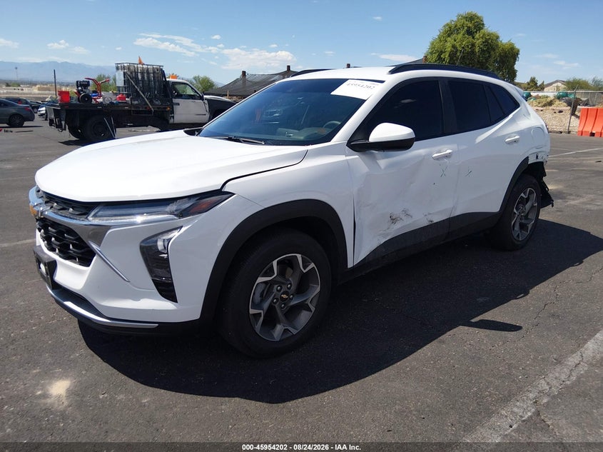 2025 Chevrolet Trax, Left Side, IAAI, VIN KL77LHEP4SC327638 — photo 2