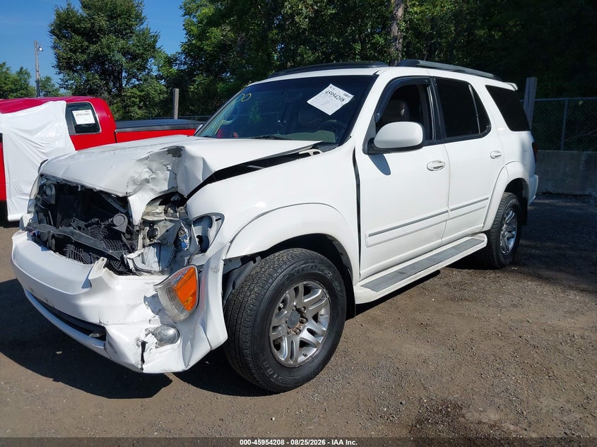 TOYOTA SEQUOIA 2006 VIN 5TDBT48A06S258044