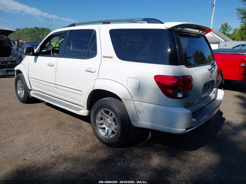 TOYOTA SEQUOIA 2006 VIN 5TDBT48A06S258044
