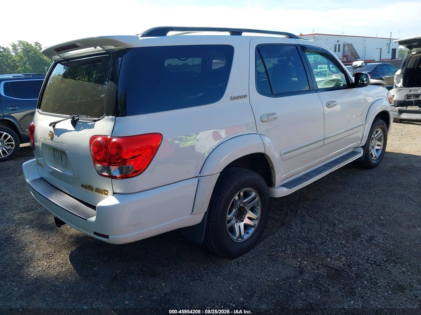 TOYOTA SEQUOIA 2006 VIN 5TDBT48A06S258044