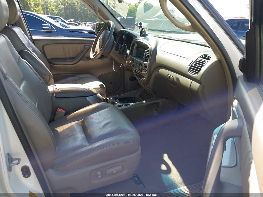 TOYOTA SEQUOIA 2006 VIN 5TDBT48A06S258044