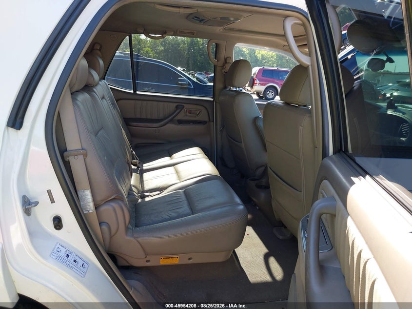 TOYOTA SEQUOIA 2006 VIN 5TDBT48A06S258044