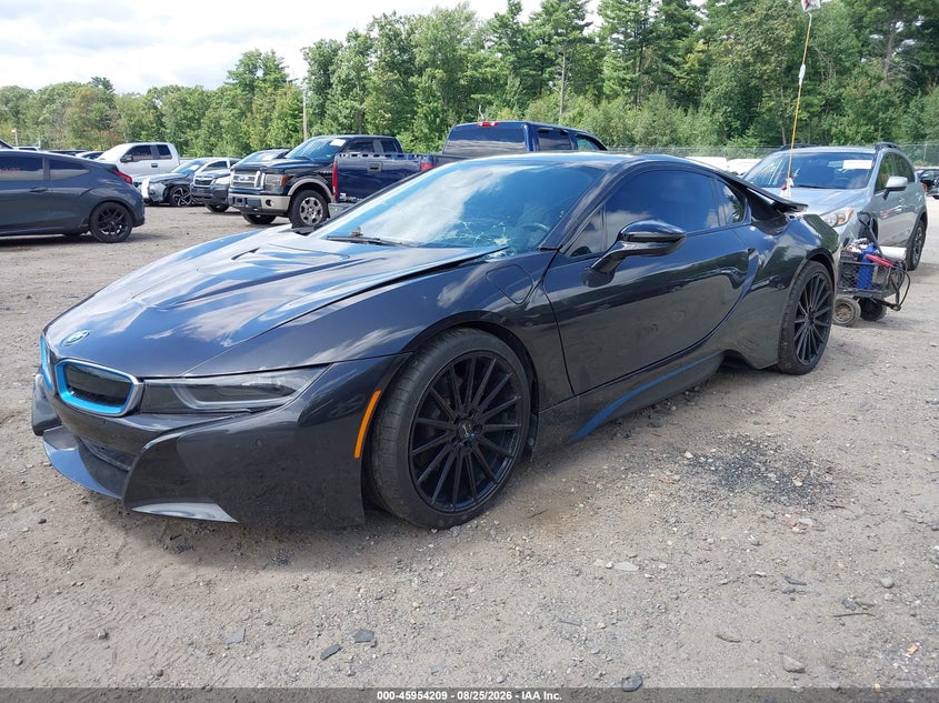 2015 BMW i8, Удар спереди, IAAI, VIN WBY2Z2C53FV392113 — фото 2
