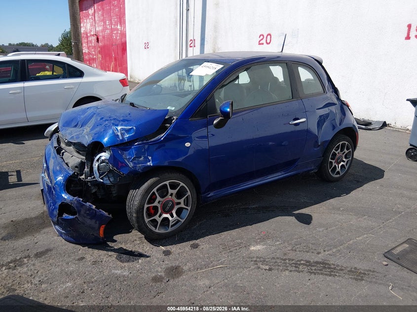 Vin: 3c3cffbr8dt594344, lot: 46453432, fiat 500 sport 20132