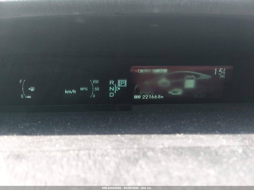 TOYOTA PRIUS 2010 VIN JTDKN3DU9A0094454