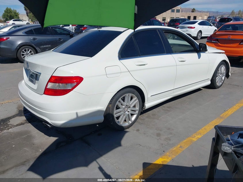 2009 MERCEDES-BENZ C 300 auction photo 4