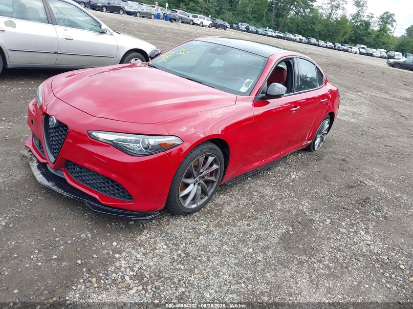 Vin: zarfanan1n7660034, lot: 46453516, alfa romeo giulia sprint awd 20222