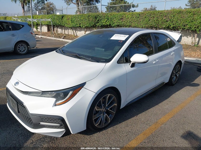 Vin: 5yfp4mce2np103385, lot: 46453552, toyota corolla se 20222