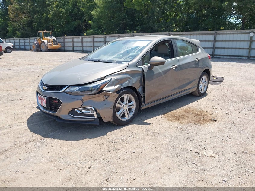 2018 Chevrolet Cruze, Left Front, IAAI, VIN 3G1BE6SM9JS609734 — photo 2