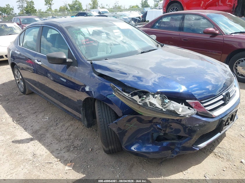 2013 Honda Accord Lx, Перёд, IAAI, VIN 1HGCR2F36DA116286