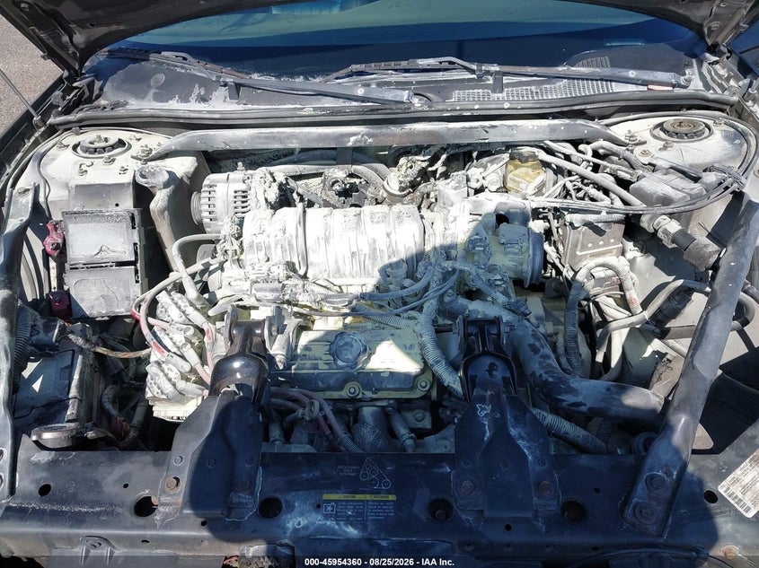 CHEVROLET MONTE CARLO 2002 VIN 2G1WX15K129142817