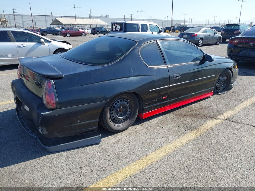 CHEVROLET MONTE CARLO 2002 VIN 2G1WX15K129142817