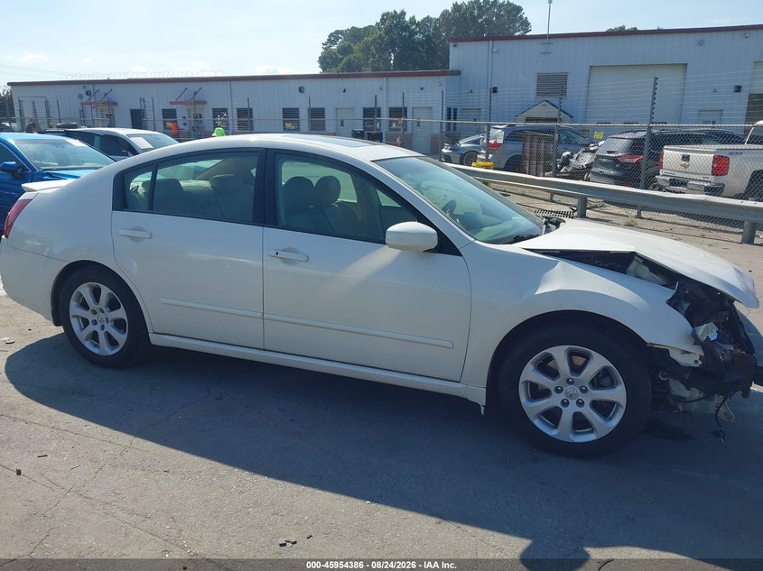 NISSAN MAXIMA 2007 VIN 1N4BA41E27C816598