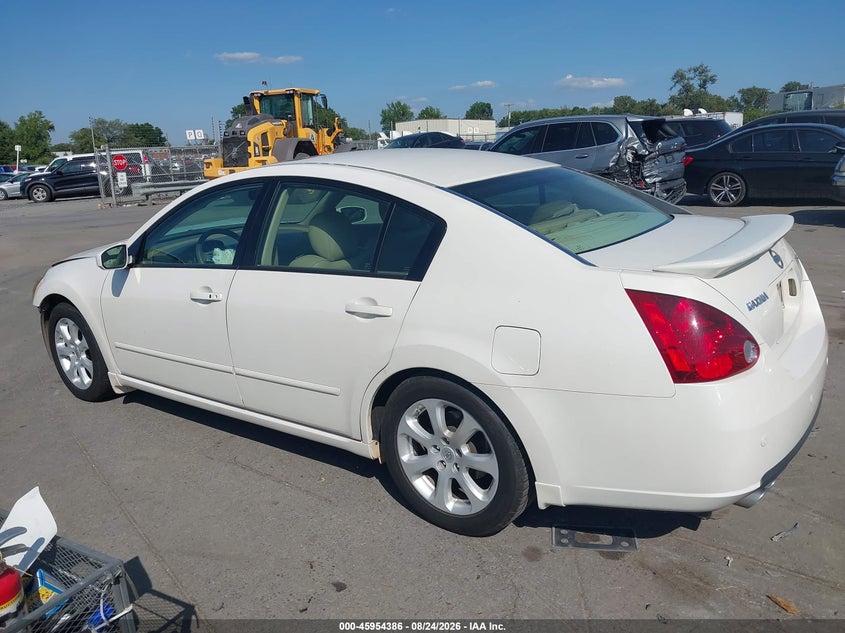 NISSAN MAXIMA 2007 VIN 1N4BA41E27C816598