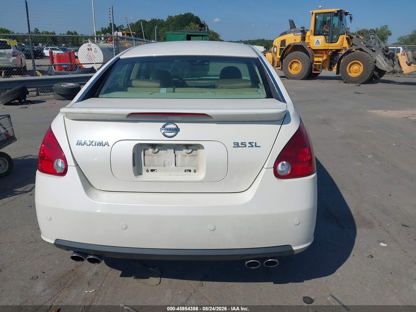 NISSAN MAXIMA 2007 VIN 1N4BA41E27C816598