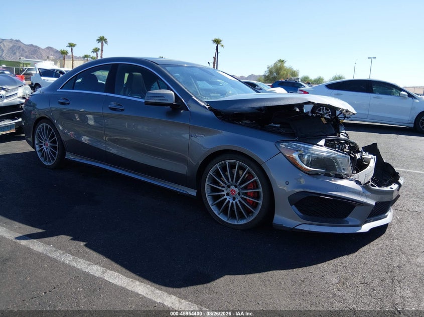 2016 Mercedes-Benz Amg Cla 45 4Matic, Front, IAAI, VIN WDDSJ5CB2GN300982