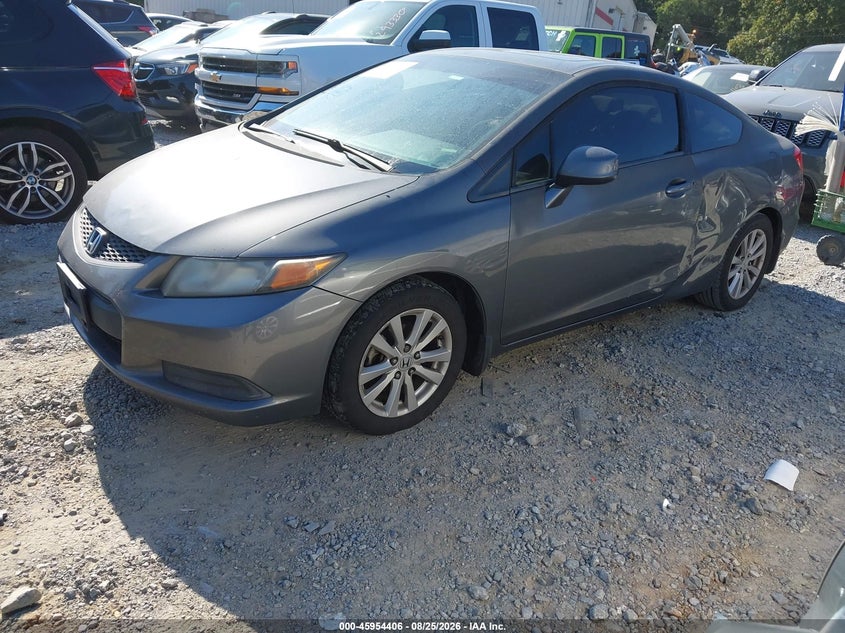 2012 Honda Civic, Left Side, IAAI, VIN 2HGFG3B82CH517859 — photo 2