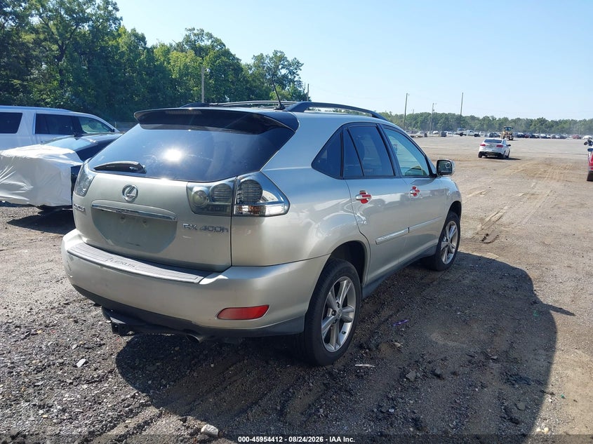2007 LEXUS RX 400H auction photo 4