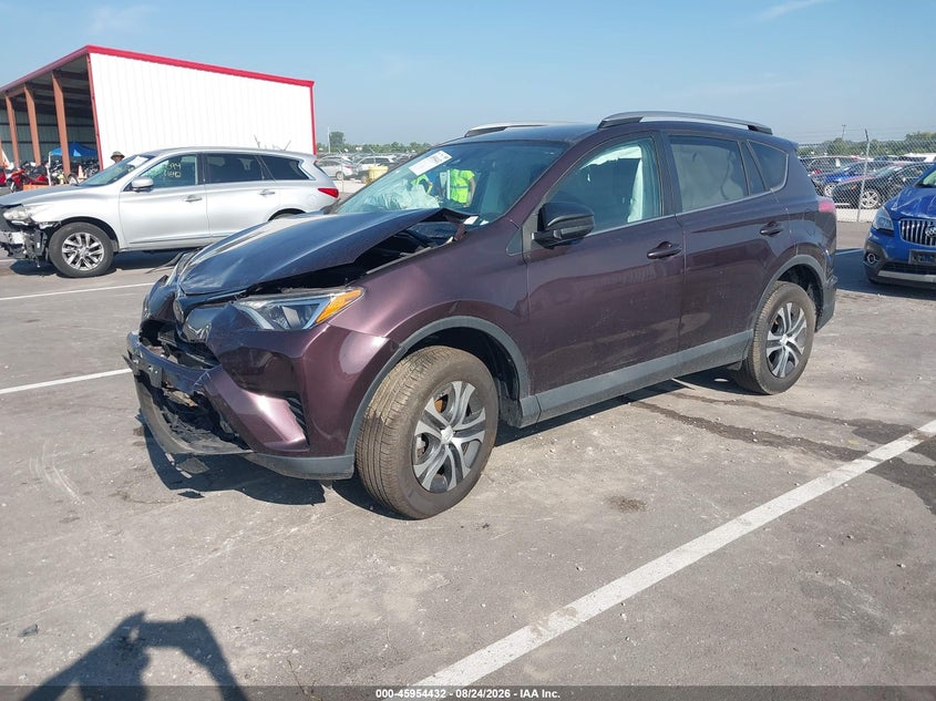 2018 Toyota RAV 4, Удар спереду, IAAI, VIN 2T3ZFREV0JW492458 — фото 2