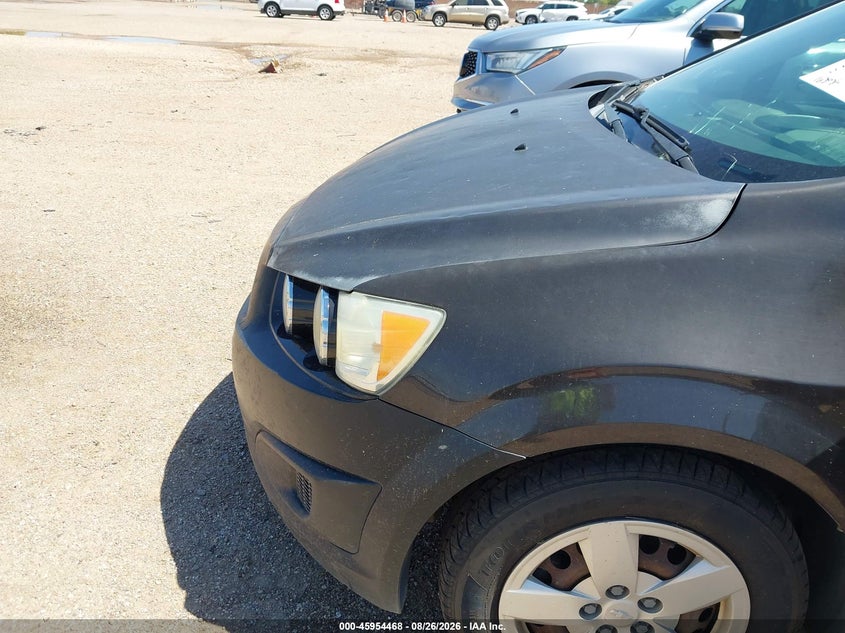 2013 CHEVROLET SONIC SEDAN 1.8L I-4 DOHC, VVT, 138HP