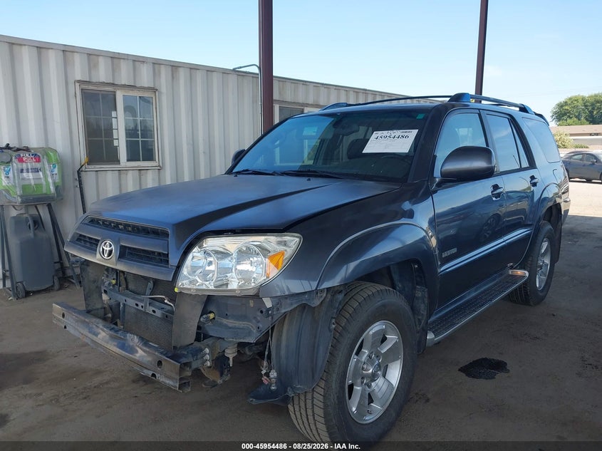 2005 Toyota 4Runner, Front End, IAAI, VIN JTEZU17R958035260 — photo 2