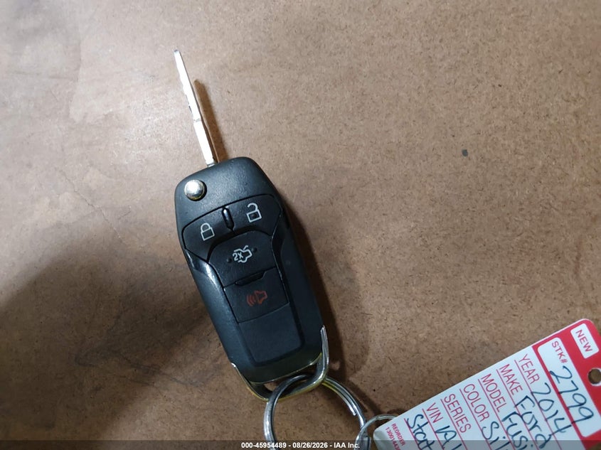 2014 FORD FUSION SEDAN 2.5L I-4 DOHC, VVT, 175HP