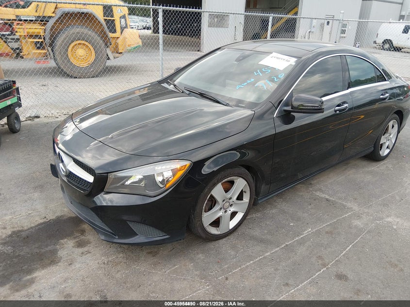 2016 MERCEDES-BENZ CLA 250 auction photo 2