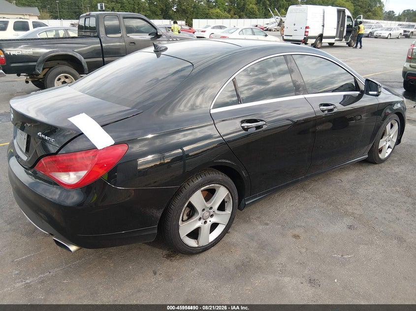 2016 MERCEDES-BENZ CLA 250 auction photo 4