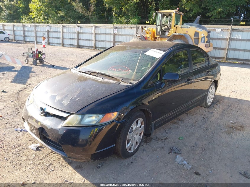 2006 Honda Civic, Звичайний знос, IAAI, VIN 1HGFA15586L118002 — фото 2