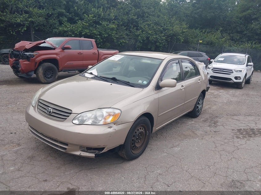 2004 TOYOTA COROLLA SEDAN 1.8L I-4 DOHC, VVT, REGULAR , 130HP