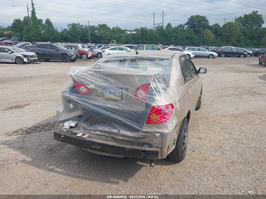 2004 TOYOTA COROLLA SEDAN 1.8L I-4 DOHC, VVT, REGULAR , 130HP