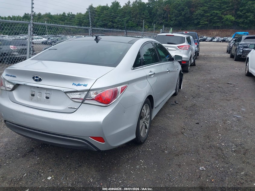 2015 HYUNDAI SONATA SEDAN 2.4L I-4 DOHC, VVT, 159HP