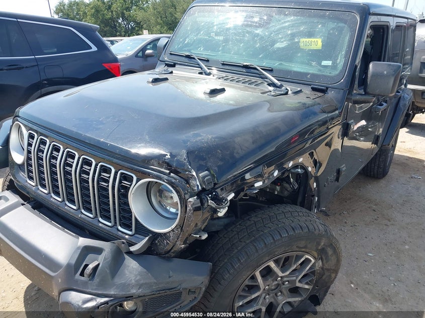 2025 Jeep Wrangler, Обидва боки, IAAI, VIN 1C4PJXEN4SW568664 — фото 2