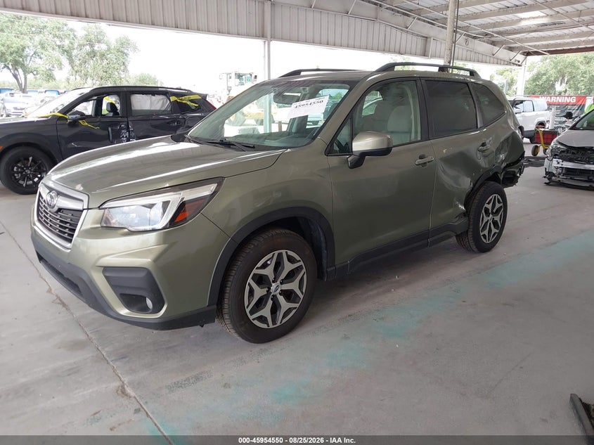 2021 Subaru Forester, Удар сзади, IAAI, VIN JF2SKAJC5MH453945 — фото 2
