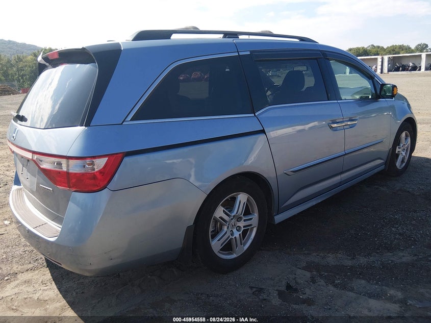 Vin: 5fnrl5h92db037735, lot: 46453772, honda odyssey touring/touring elite 20134