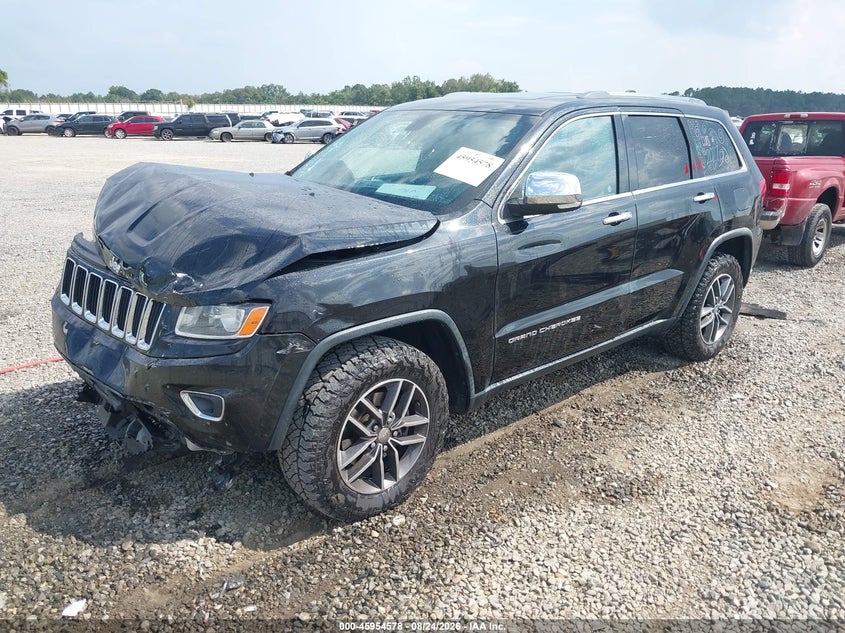 2015 Jeep Grand Cherokee, Удар спереду, IAAI, VIN 1C4RJFBG4FC840355 — фото 2