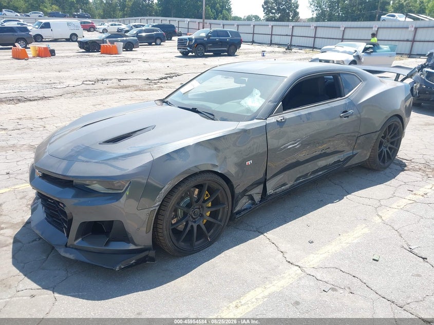 2017 Chevrolet Camaro, Лівий бік, IAAI, VIN 1G1FF1R78H0151820 — фото 2