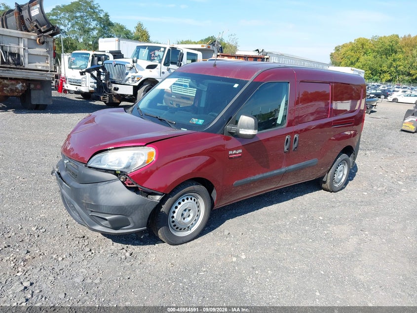 RAM PROMASTER CITY 2017 VIN ZFBERFABXH6F01703