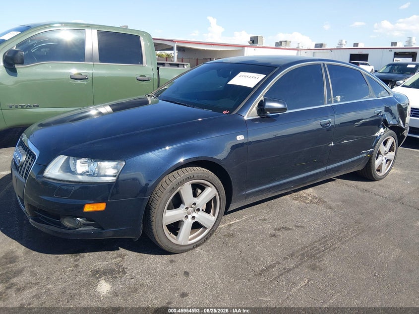 2008 Audi A6, Normal Wear & Tear, IAAI, VIN WAUEH74F28N127821 — photo 2