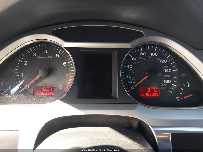 2008 AUDI A6 SEDAN 3.2L V-6 DI, DOHC, VVT, PREMIUM , 255HP