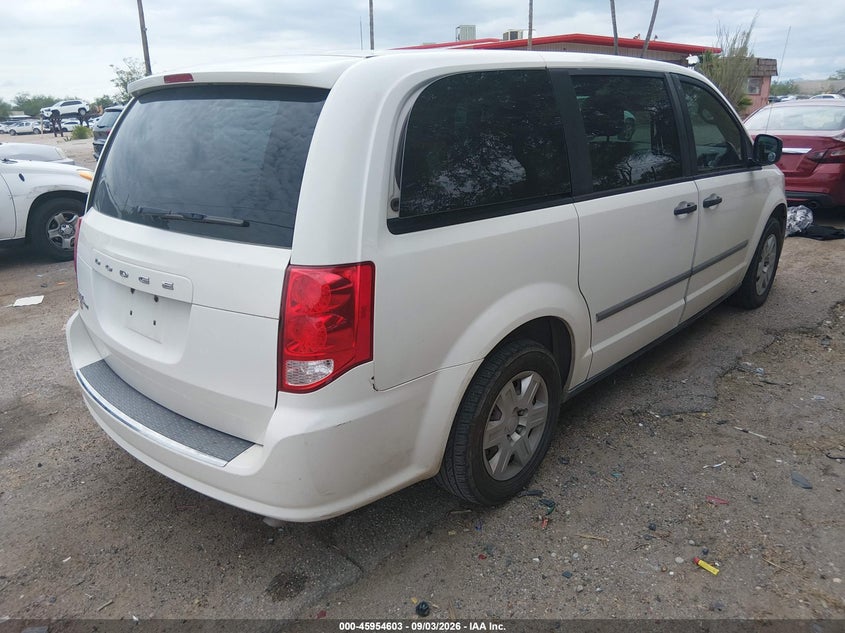 Vin: 2c4rdgbg3cr183225, lot: 46453816, dodge grand caravan se/avp 20124