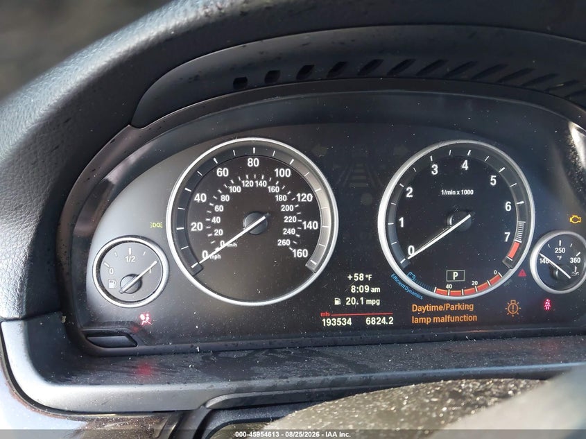 BMW 535I 2012 VIN WBAFU7C52CDU64531