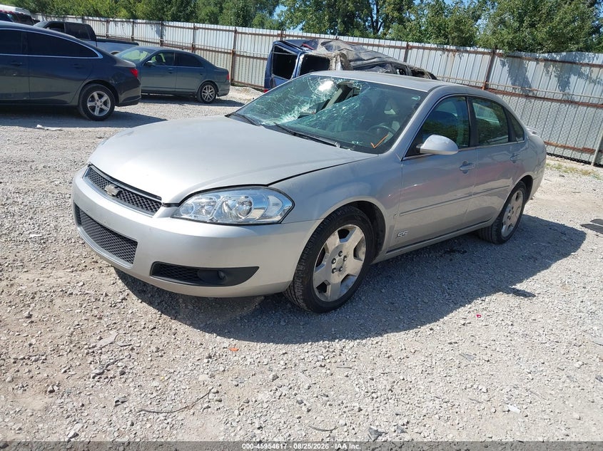 CHEVROLET IMPALA 2008 VIN 2G1WD58CX81206932