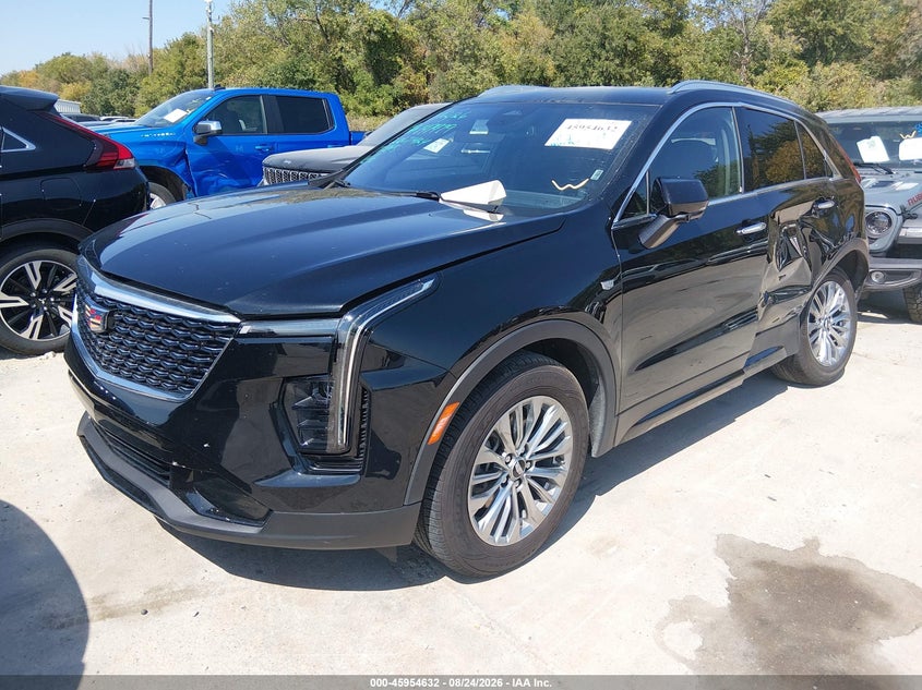 2025 Cadillac XT4, Left Rear, IAAI, VIN 1GYFZDR46SF150377 — photo 2