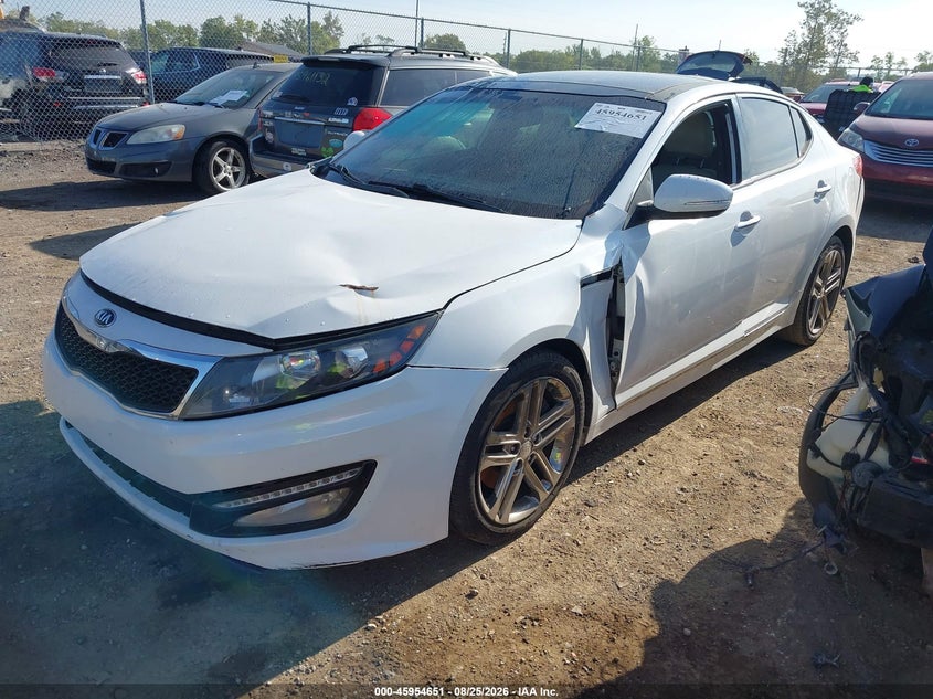 2013 Kia Optima, Угон, IAAI, VIN 5XXGR4A68DG093336 — фото 2